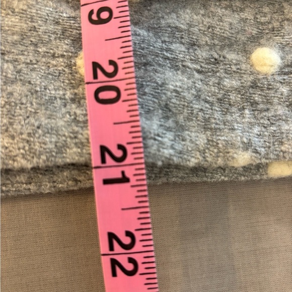 Madewell Texture and Thread Gray Bobble cardigan wool blend cozy preppy xs - Picture 7 of 9